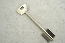 Замок велосипедний Security Lock, 2 ключа, 61см синій з жовтим замком