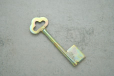 Заготовка ключа Жовті води Ø 6 ℓ=65 1 бор з отвором