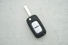 Корпус пульта Renault HU83 2 кнопки (під батарейку, без лого)