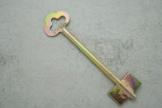 Заготовка ключа РОСТОВ універсальний без отвора, Ø6 (код615)