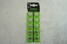 Батарейка Videx AG10/ LR1130/ LR54 (1шт)