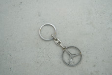 Брелок Mercedes-Benz металевий