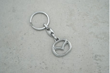 Брелок Mazda металевий