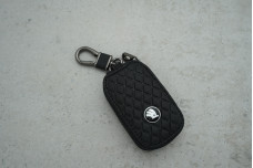 Ключниця Skoda Ромб ЕКО-шкіра