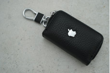 Ключниця-чохол Apple чорна шкіра
