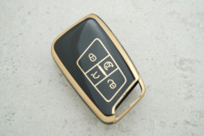 Чохол VW/SKODA/SEAT чорний з золотом