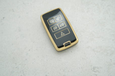 Чохол Land Rover чорний поліуретан