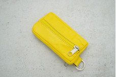 Ключниця OS.9 шкіра жовта (2-стор, 130*80мм)