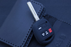 Чохол Lexus силікон чорний