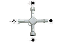 Ключ ATOS Універс електрощитові, тамбурові