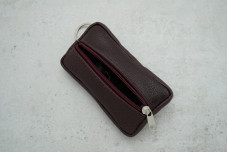 Ключниця OS.9 бордовий шкіра (2-стор 130*80мм)