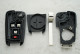 Корпус пульта Opel HU100 3 кнопки + паніка