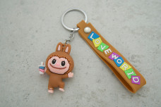 Брелок Labubu Love World з ремінцем
