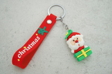 Брелок Миколай у подарунку різдвяний з ремінцем без карабіну 