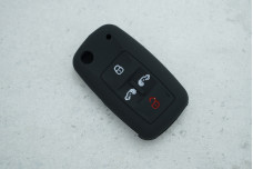 Чохол VW чорний силікон на 3+1 кнопки