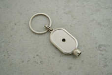 Ключ PURSOR метал овал автоматичні ворота, електрощитові, тамбури, генератори (квадрат 5 мм, Ø 9 )