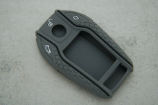 Чохол BMW сірий з гравіюванням силікон