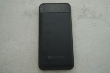 Power Bank 10000 mAh з ліхтариком type-c чорний