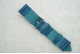 Ремінець 22мм бірюзовий шкіряний