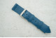 Ремінець 22мм бірюзовий шкіряний