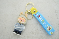 Брелок Лабубу костюм смугаста сорочка