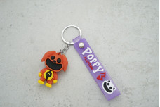 Брелок "POPPY PLAYTIME" з ремінцем, червоний