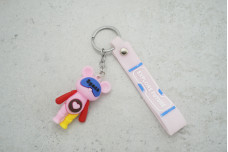 Брелок Ведмедик Spaca з ремінцем, рожевий 