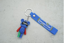 Брелок Ведмедик Spaca з ремінцем, синій