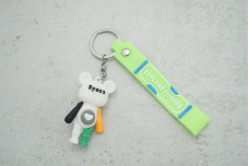 Брелок Ведмедик Spaca з ремінцем, білий 