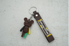 Брелок Ведмедик Spaca з ремінцем, коричневий 