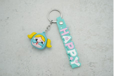 Брелок HAPPY Cry Baby з ремінцем, бірюзовий