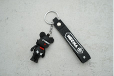 Брелок Ведмедик Power з ремінцем, чорний 