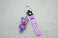 Брелок Ведмедик Power з ремінцем, фіолетовий