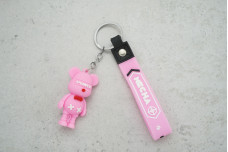 Брелок Ведмедик Power з ремінцем, рожевий 