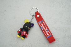 Брелок Ведмедик Explore Future з ремінцем, червоний