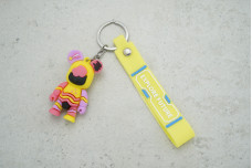 Брелок Ведмедик Explore Future з ремінцем, жовтий