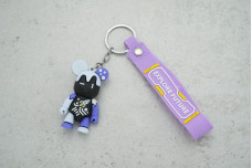 Брелок Ведмедик Explore Future з ремінцем, лавандовий 