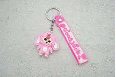 Брелок Good luck з ремінцем, рожевий 