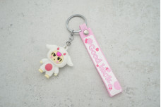 Брелок Good luck з ремінцем, білий 