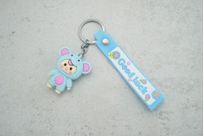 Брелок Good luck з ремінцем, блакитний