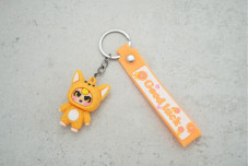 Брелок Good luck з ремінцем, оранжевий