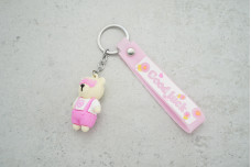 Брелок Ведмедики Good luck з ремінцем, рожевий