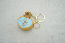 Брелок Серце капібари з карабіном