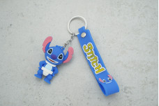 Брелок Стітч синій білі шорти з ремінцем