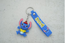 Брелок Стітч синій жовта футболка з ремінцем