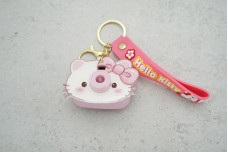 Брелок фото камера Хеллоу Кітті з ремінцем + карабін