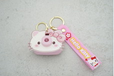 Брелок фото камера Хеллоу Кітті з ремінцем + карабін