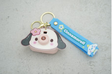 Брелок фото камера Сінаморолл з ремінцем + карабін