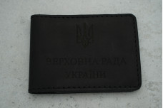 Обкладинка Верховна Рада України чорний шкіра