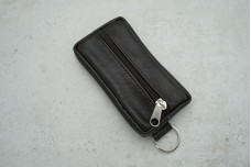 Ключниця OS.9 темно-коричнева шкіра (2-стор 130*80мм)